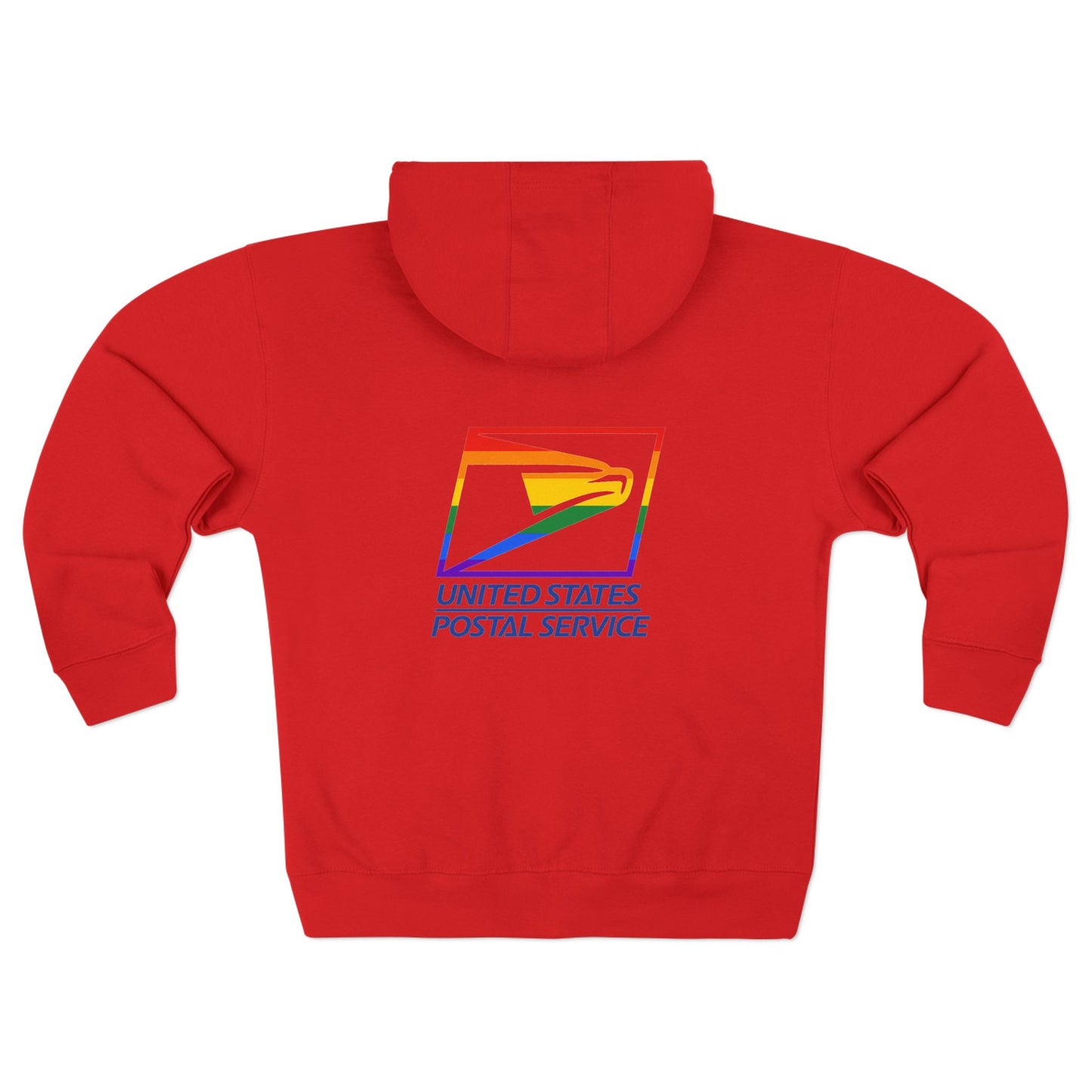 USPS Pride Logo  Zip Up Hoodie