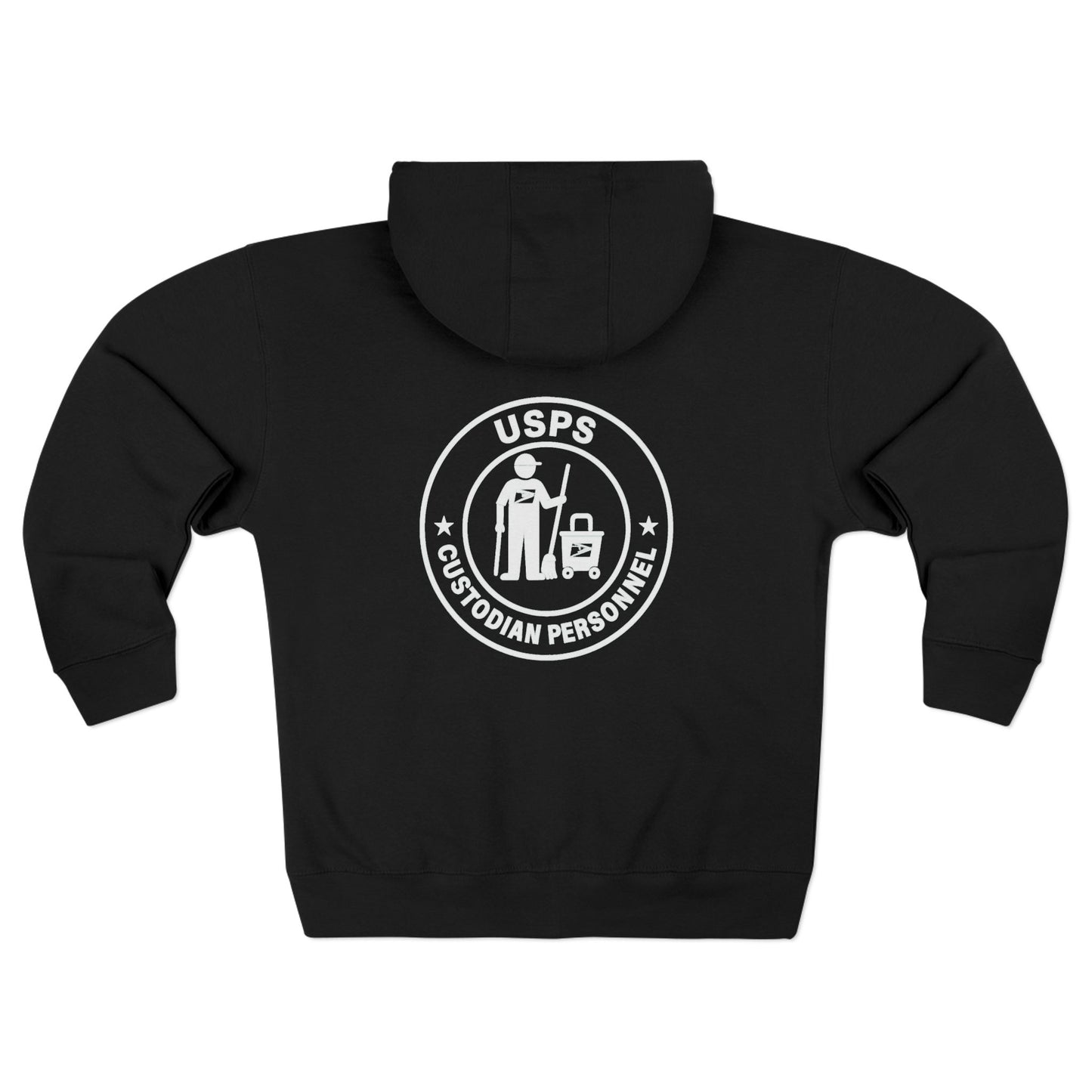 USPS Custodian Personnel Zip Hoodie