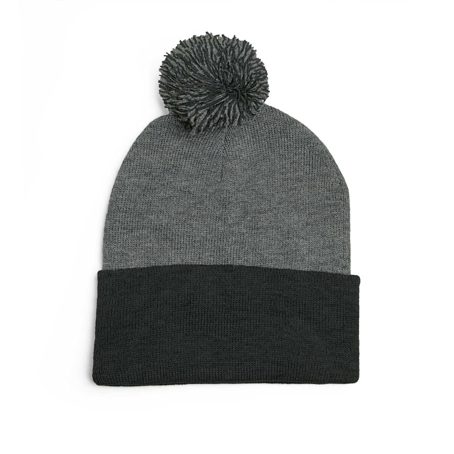 USPS Embroidered White Print Pom-Pom Beanie/Skully