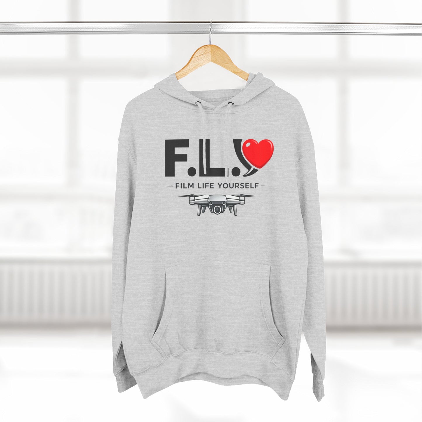 F.L.Y Film Life Yourself Drone Statement Pullover