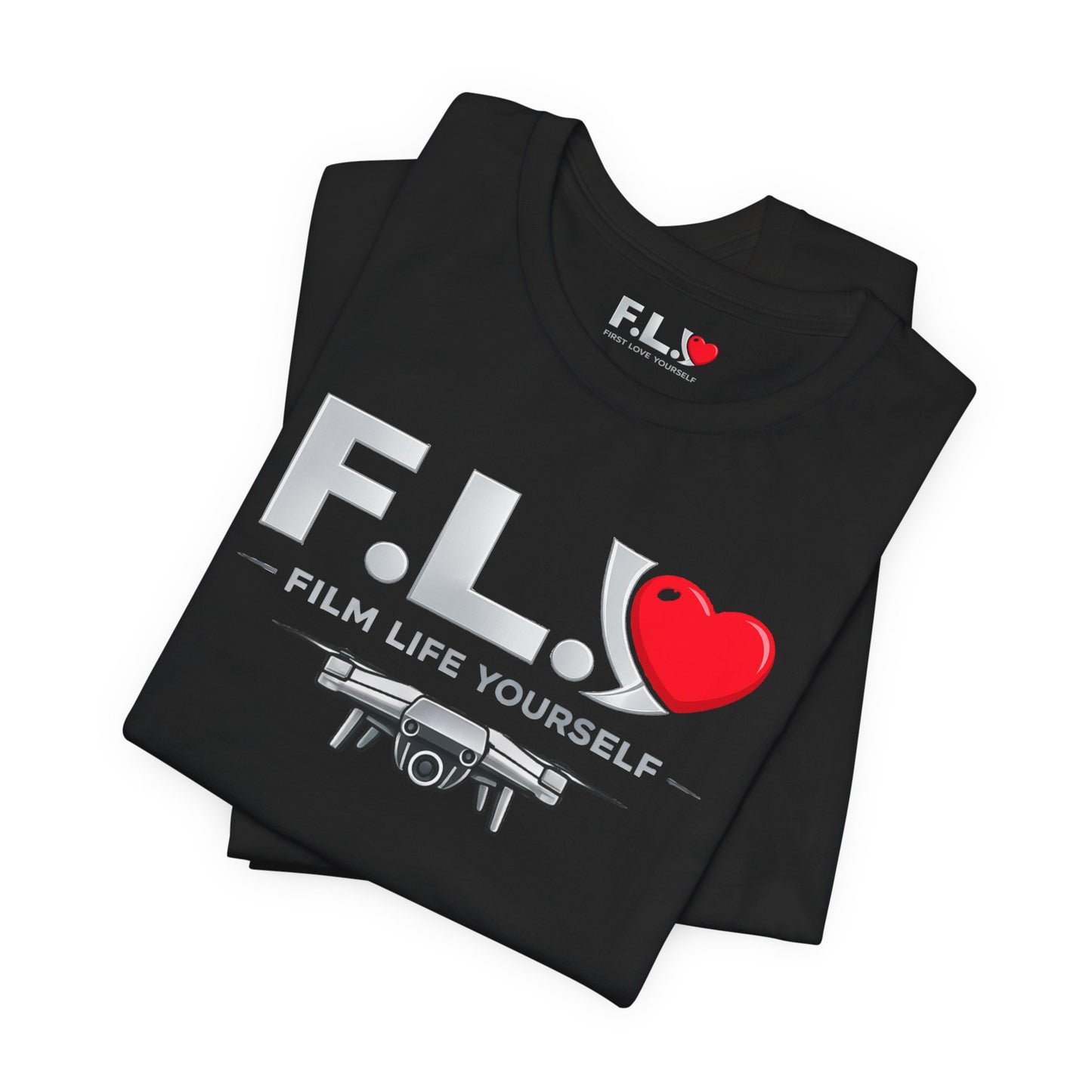 F.L.Y. Film Life Yourself Drone Statement T-Shirt