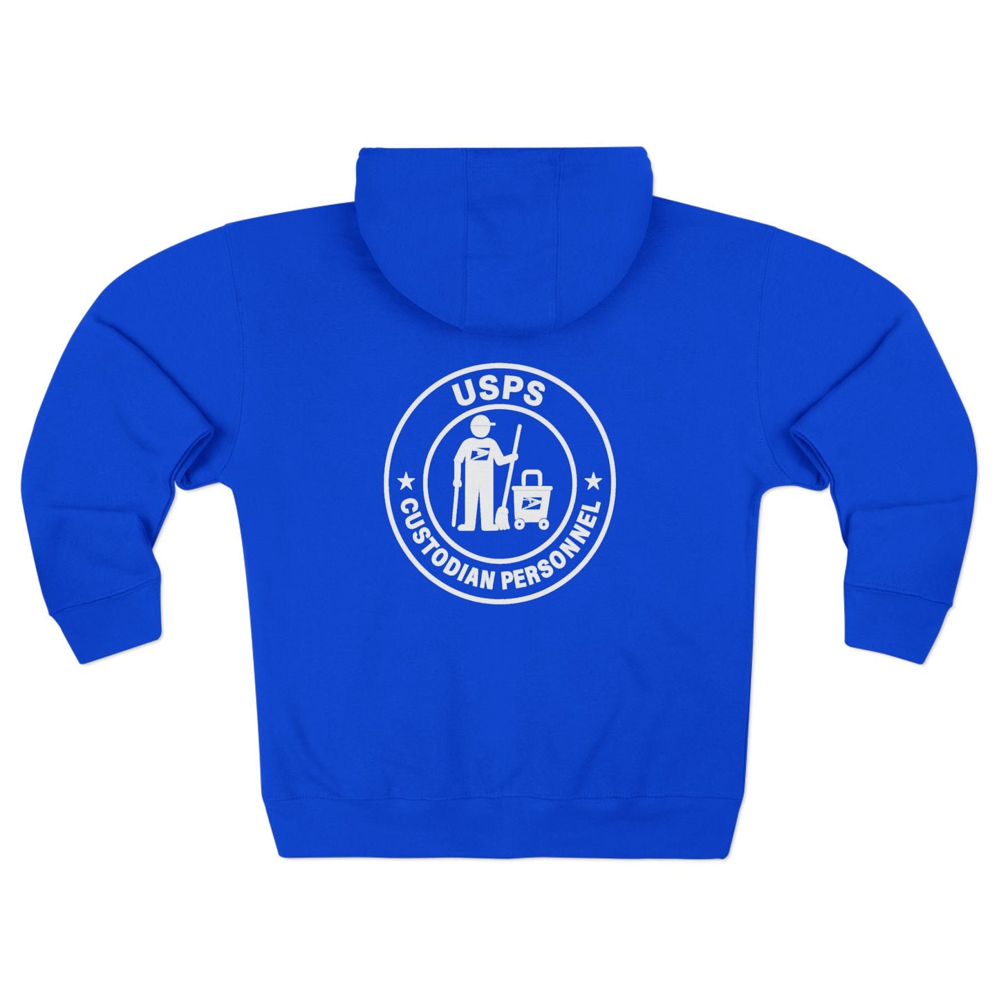 USPS Custodian Personnel Zip Hoodie
