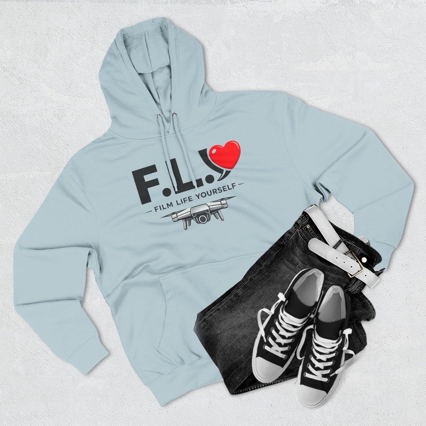 F.L.Y Film Life Yourself Drone Statement Pullover
