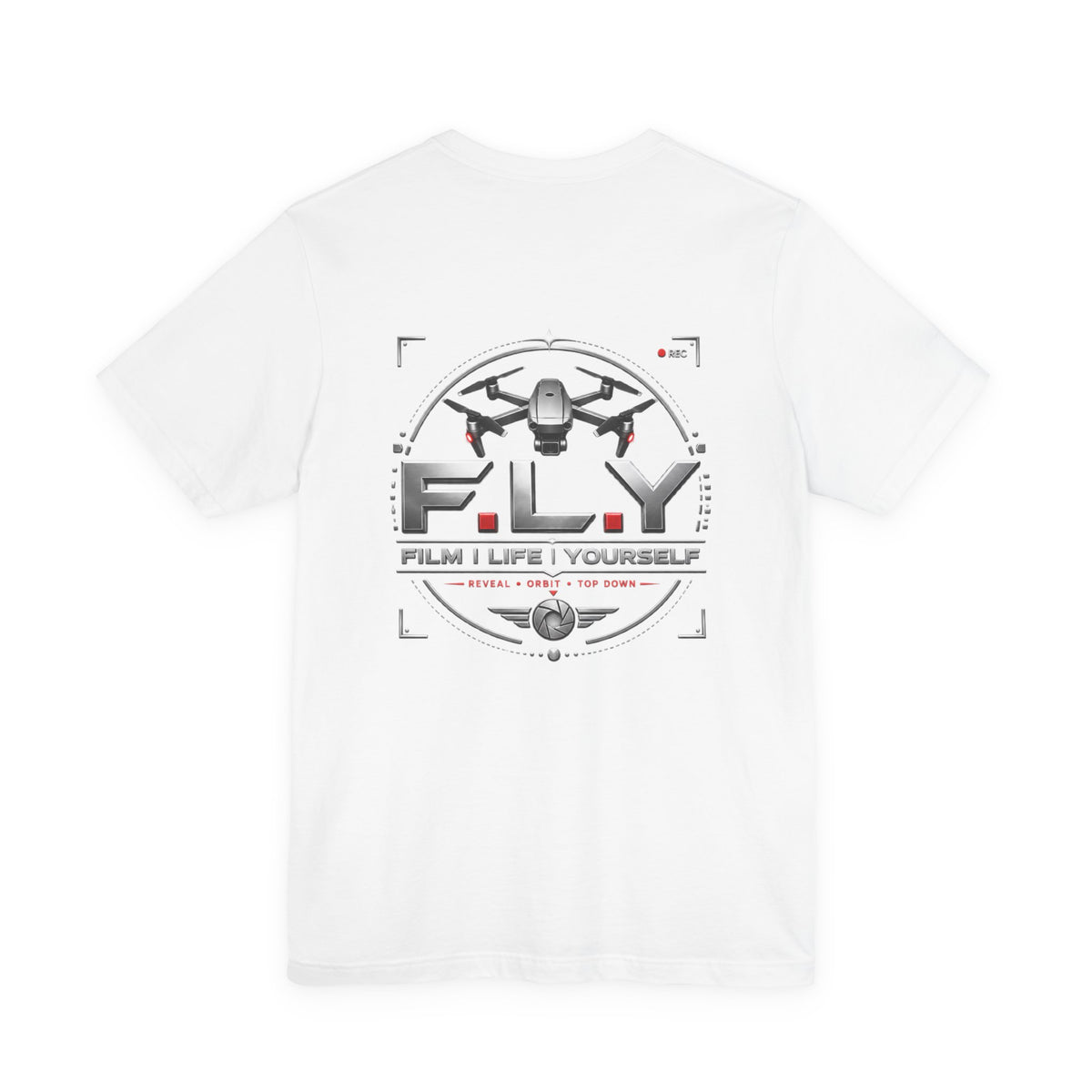 F.L.Y. Film Life Yourself Drone Statement T-Shirt