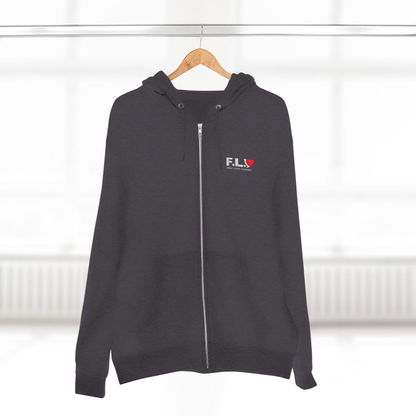 F.L.Y. Statement Zip Up Hoodie