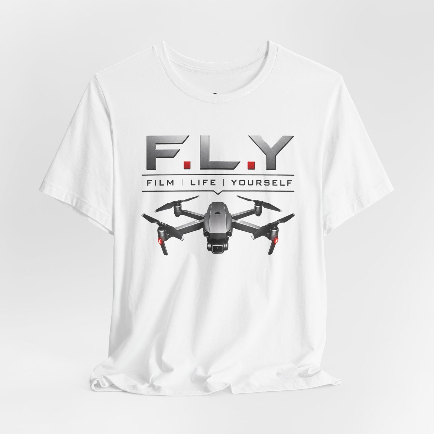 F.L.Y. Film Life Yourself Drone Statement T-Shirt