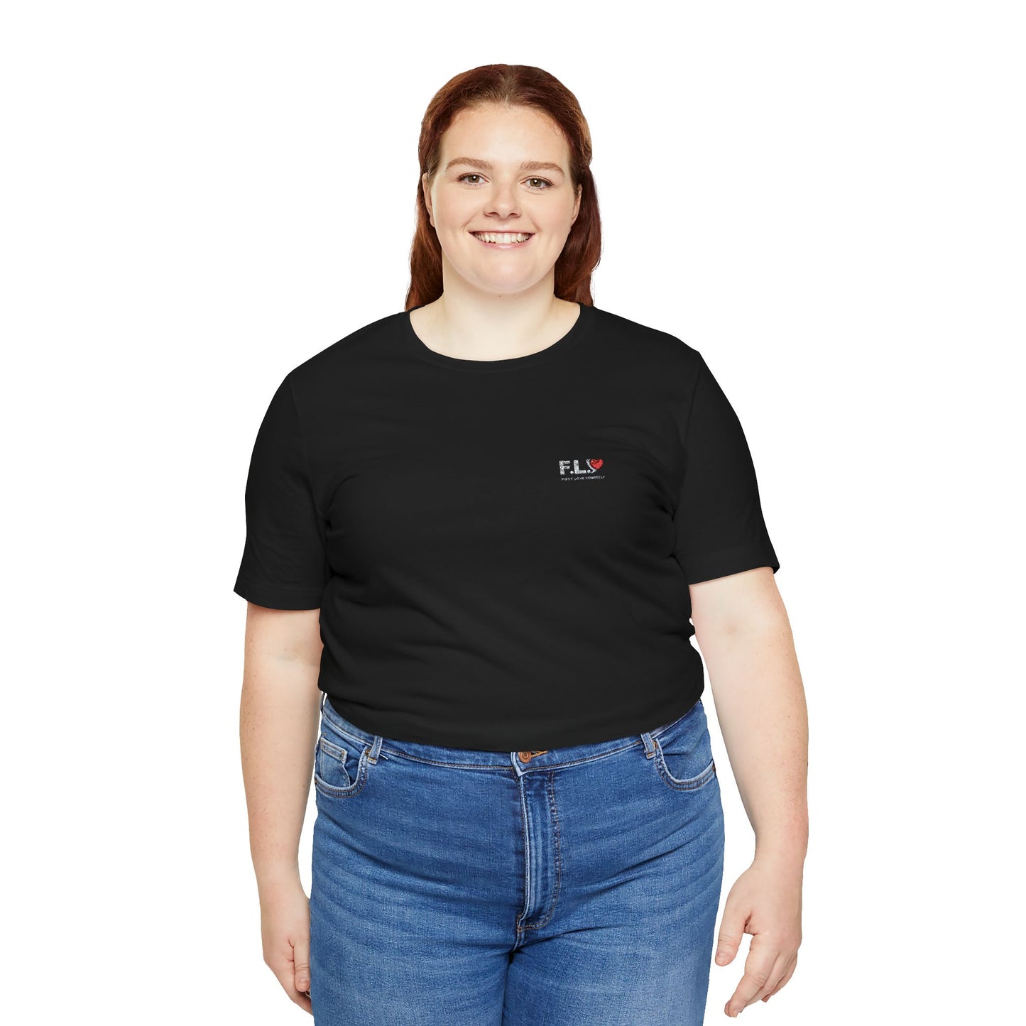 FLY Embroidered Essential T-Shirt | First Love Yourself