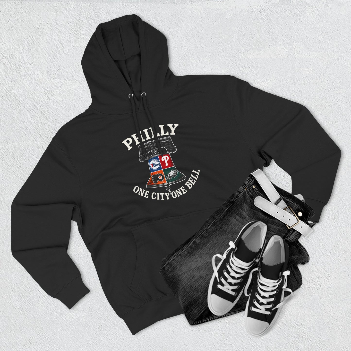 Philly One City One Bell Pullover Hoodie