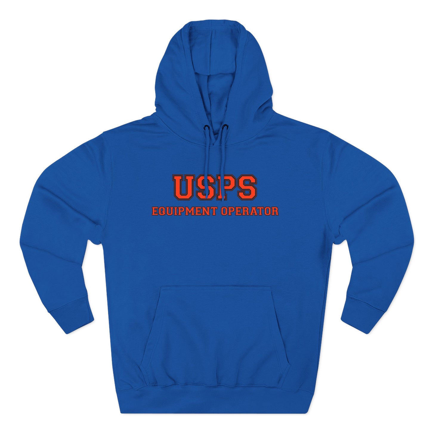 USPS Equipment Operator Hoodie — Bidded Driver Fleece Pullover