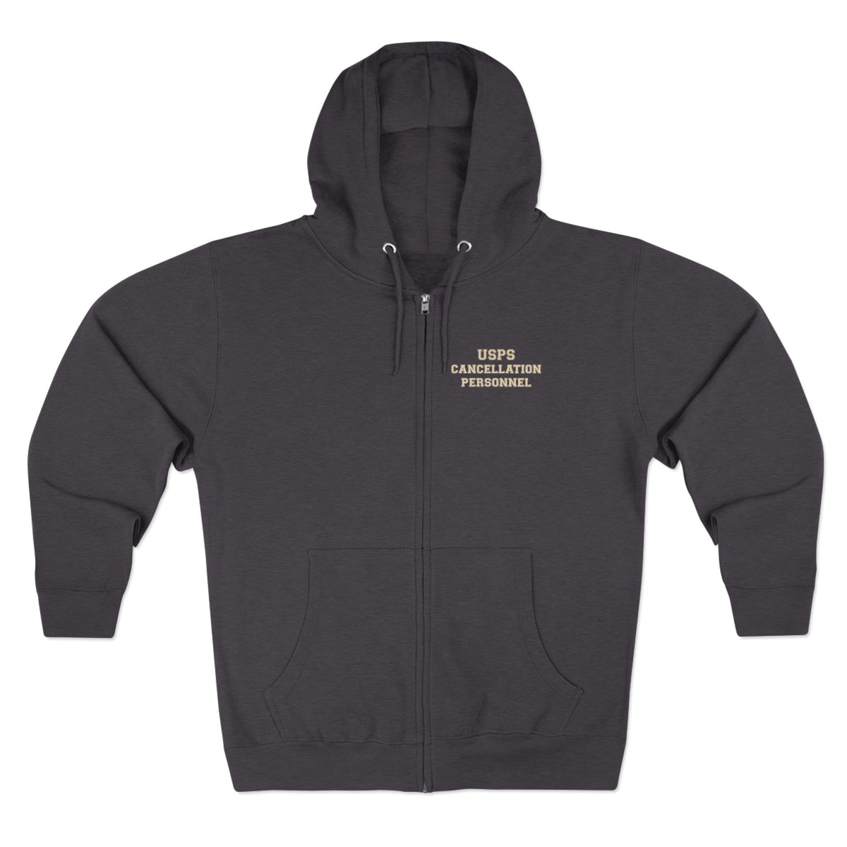 USPS Cancellation Personnel Zip Up Hoodie