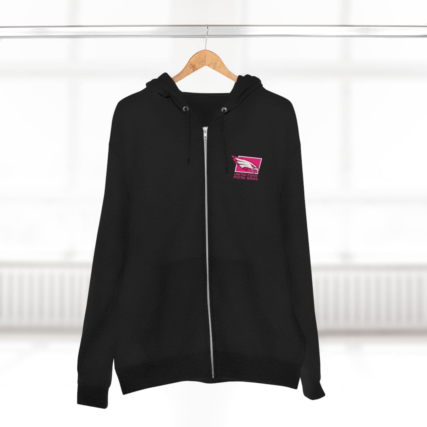 USPS Pink Eagles Zip Up Hoodie