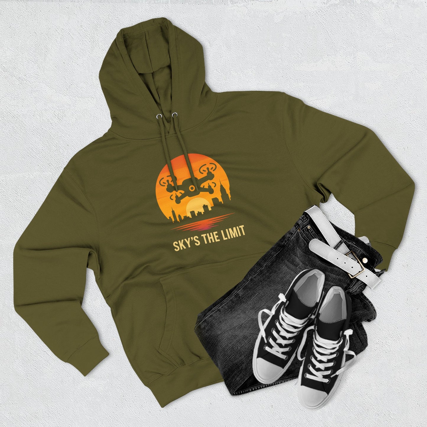 Sky’s the Limit Drone Pullover Hoodie