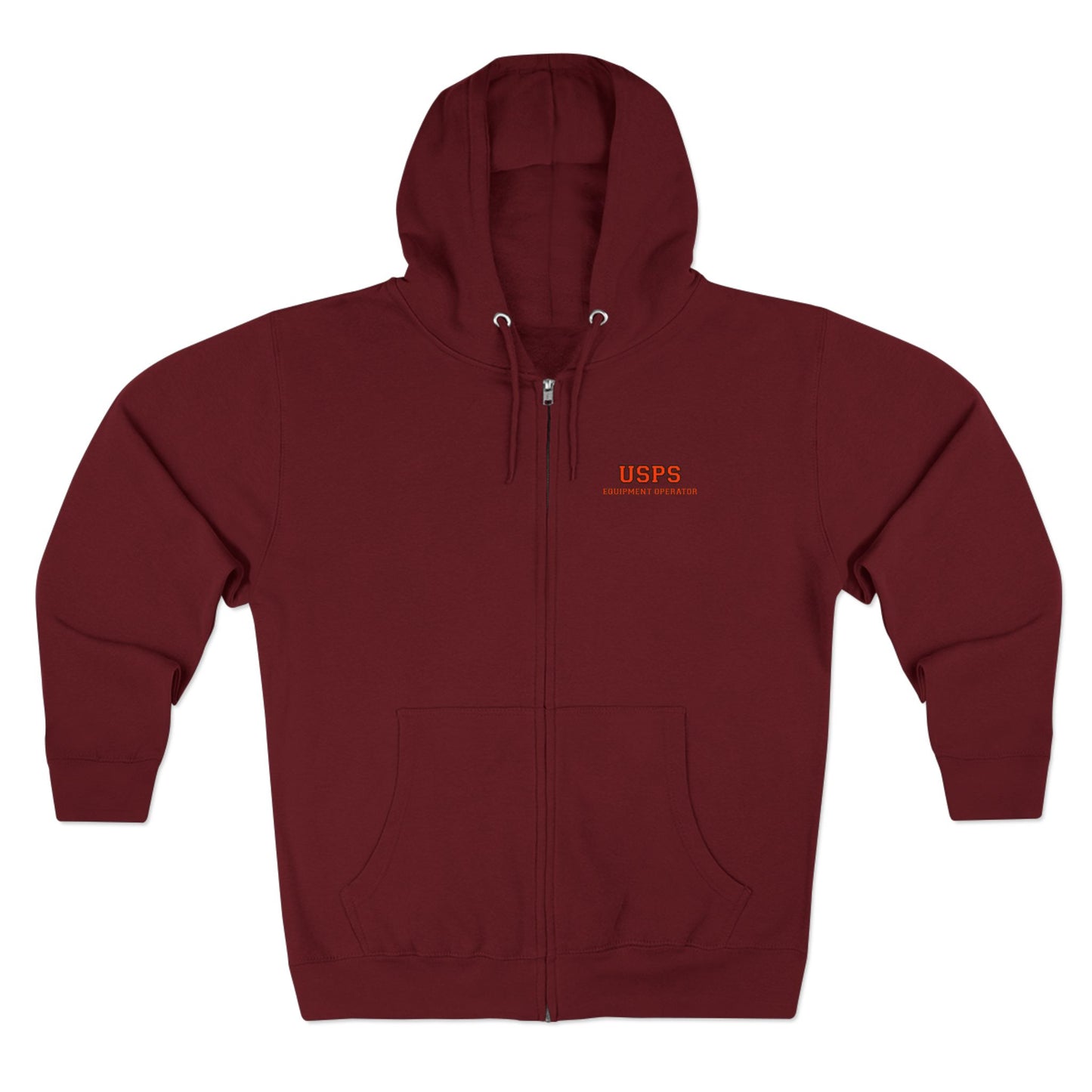 Zip Up Bidded Driver  Hoodie