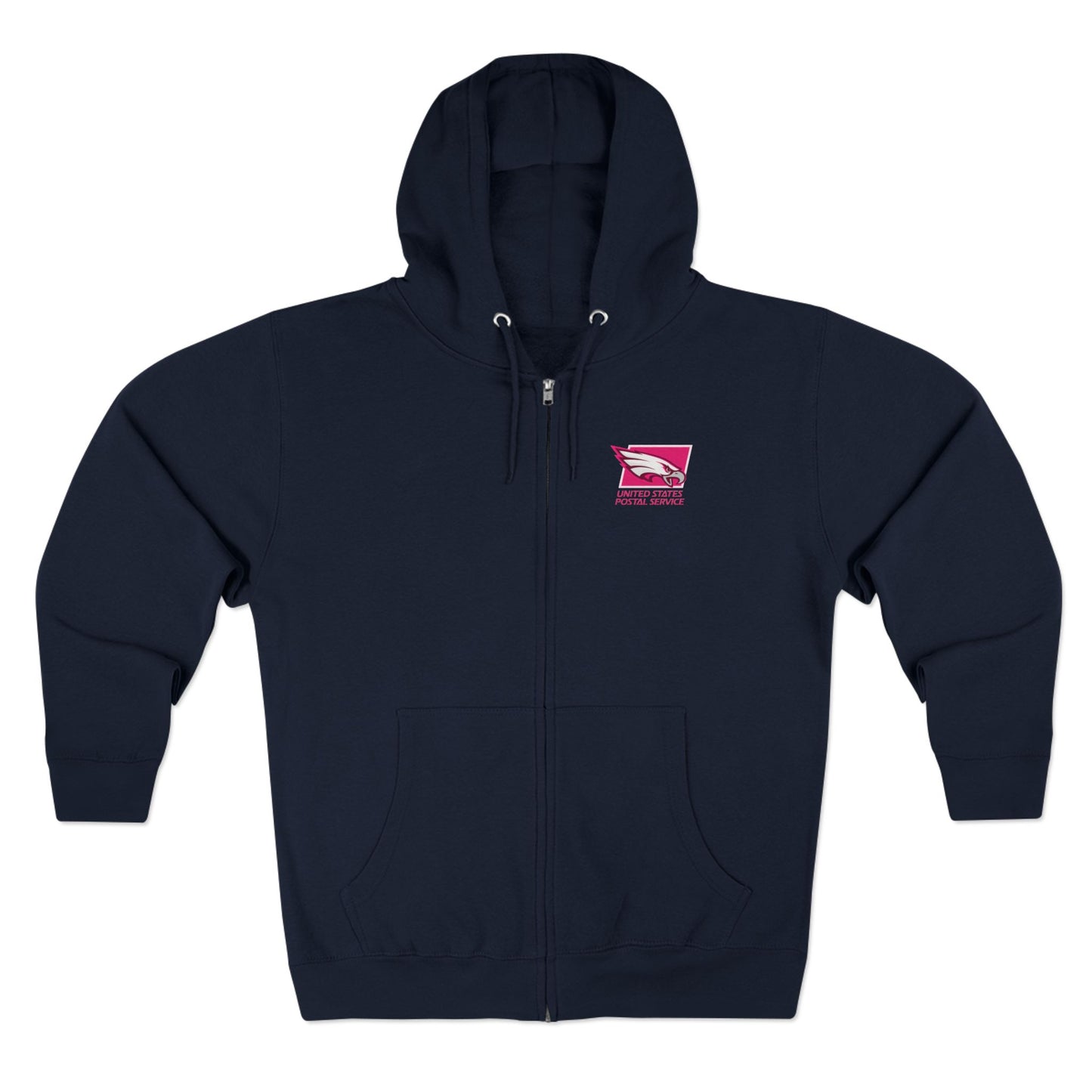 USPS Pink Eagles Zip Up Hoodie