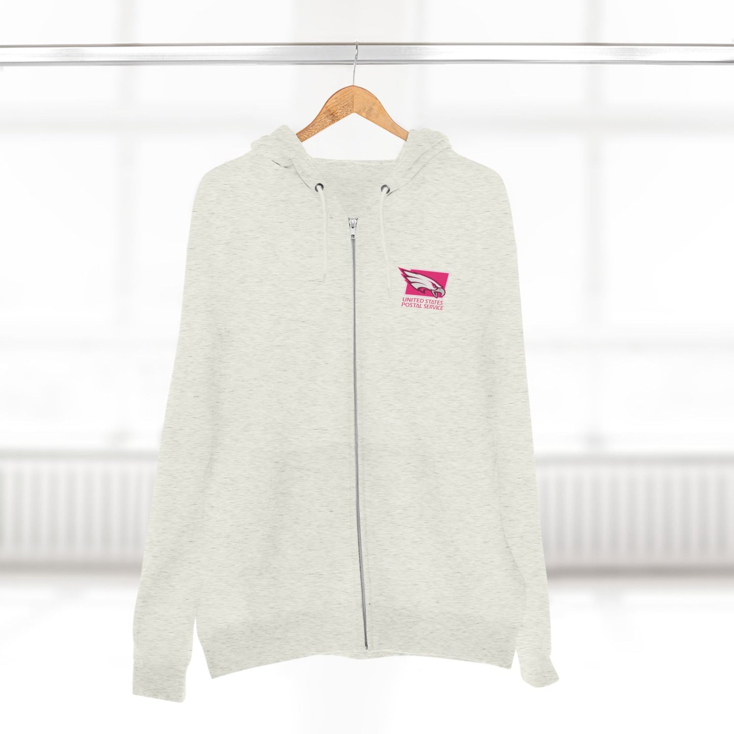 USPS Pink Eagles Zip Up Hoodie