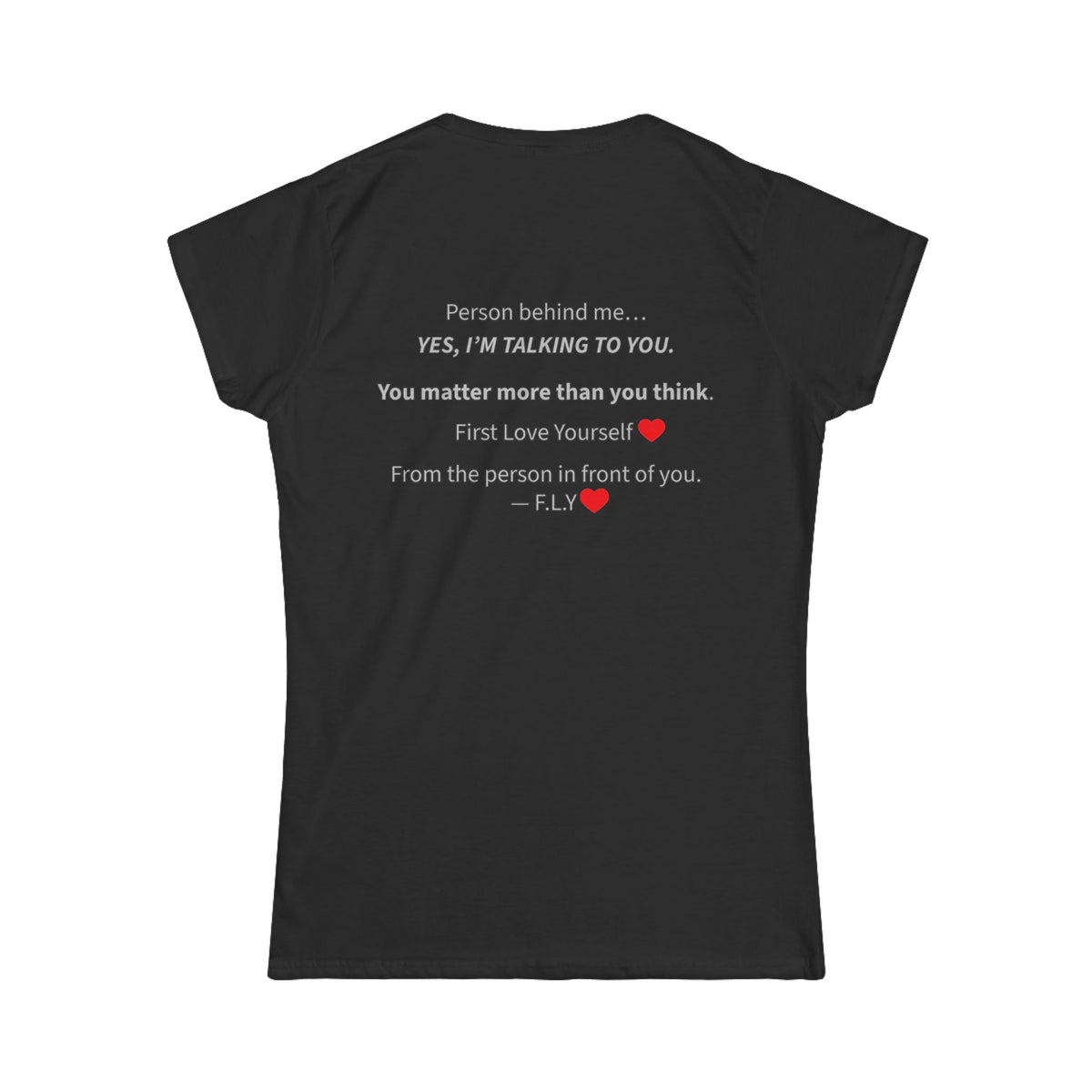 F.L.Y Statement Women's Fitted T-shirt