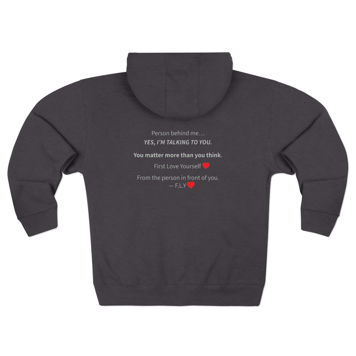 F.L.Y. Statement Zip Up Hoodie