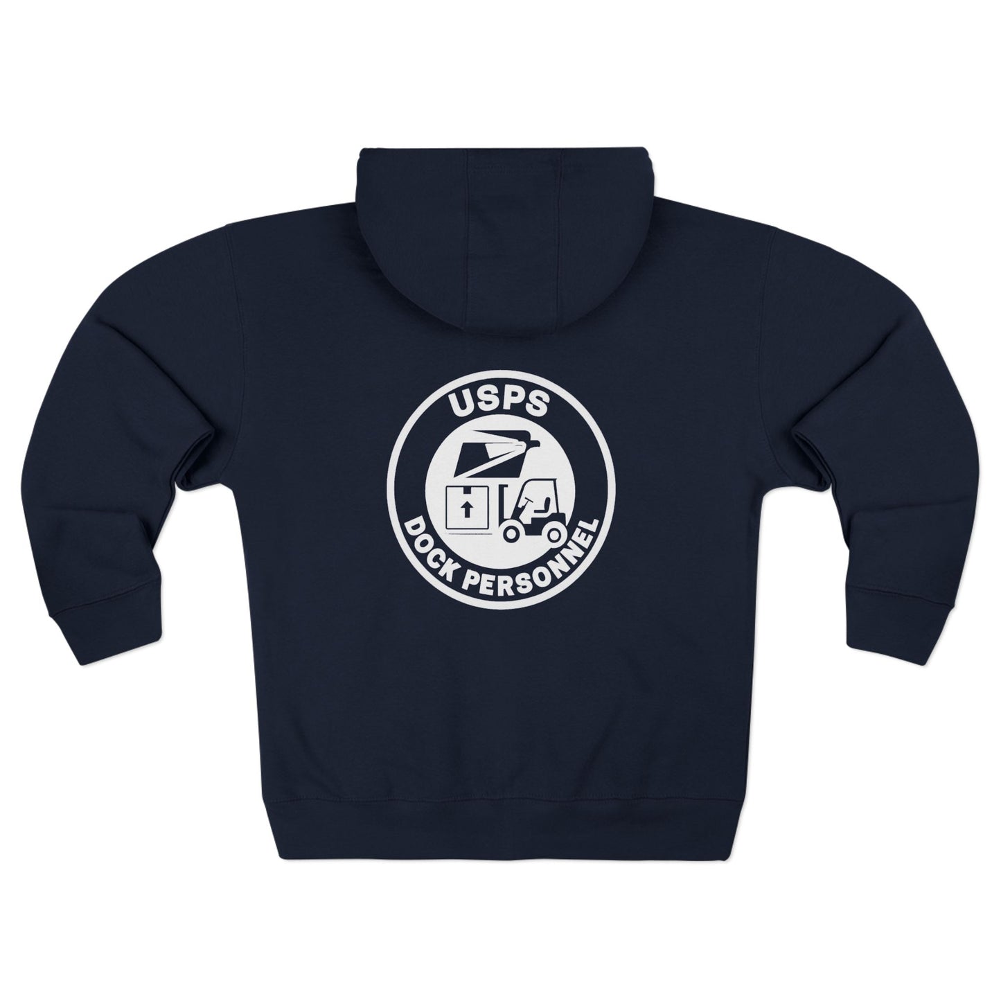 USPS Dock Personnel Zip Up Hoodie