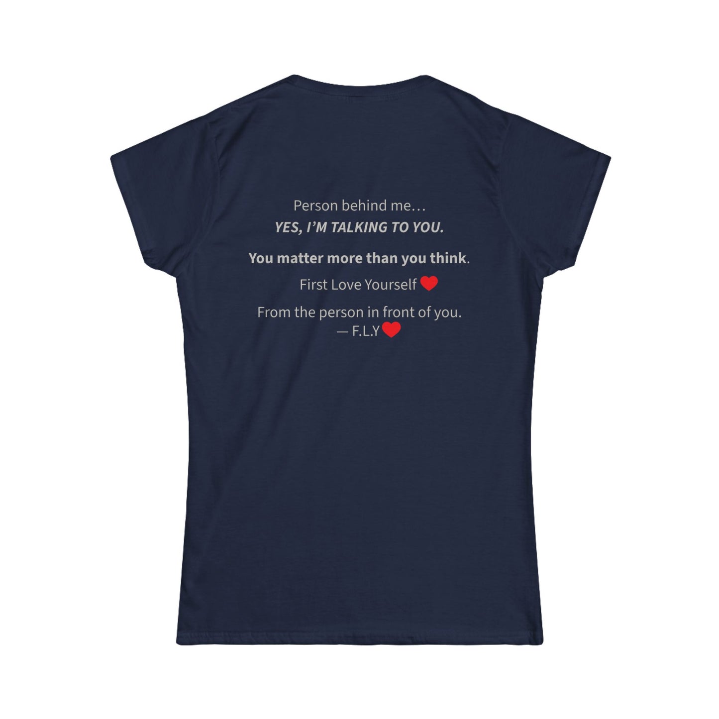 F.L.Y Statement Women's Fitted T-shirt
