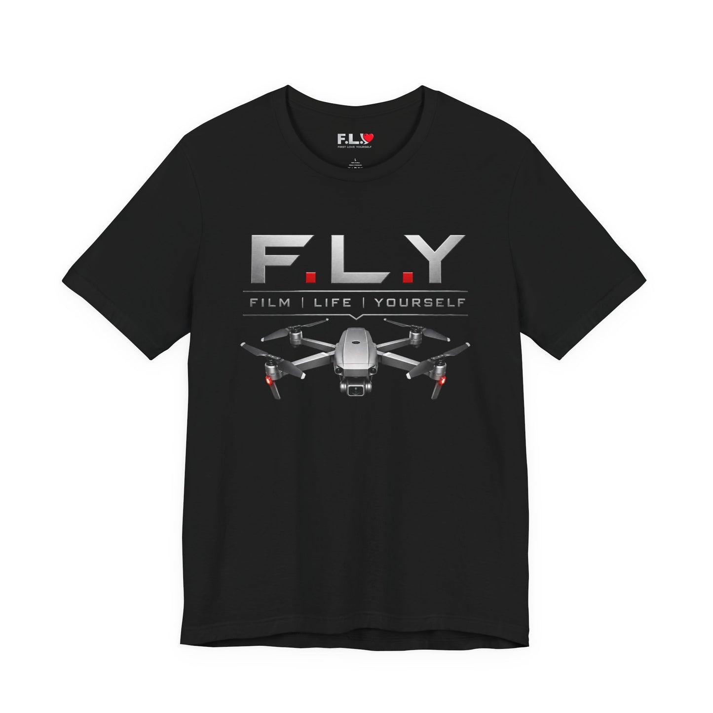 F.L.Y. Film Life Yourself Drone Statement T-Shirt
