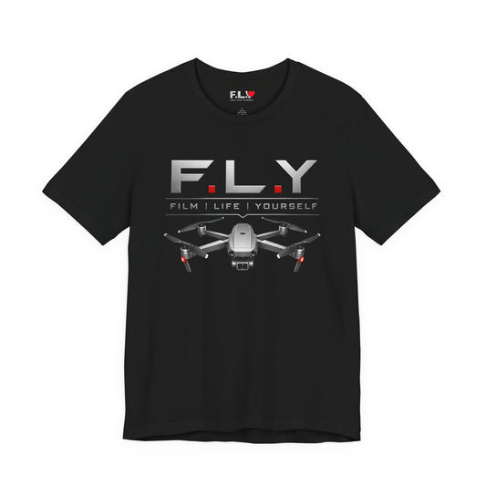 F.L.Y. Film Life Yourself Drone Statement T-Shirt