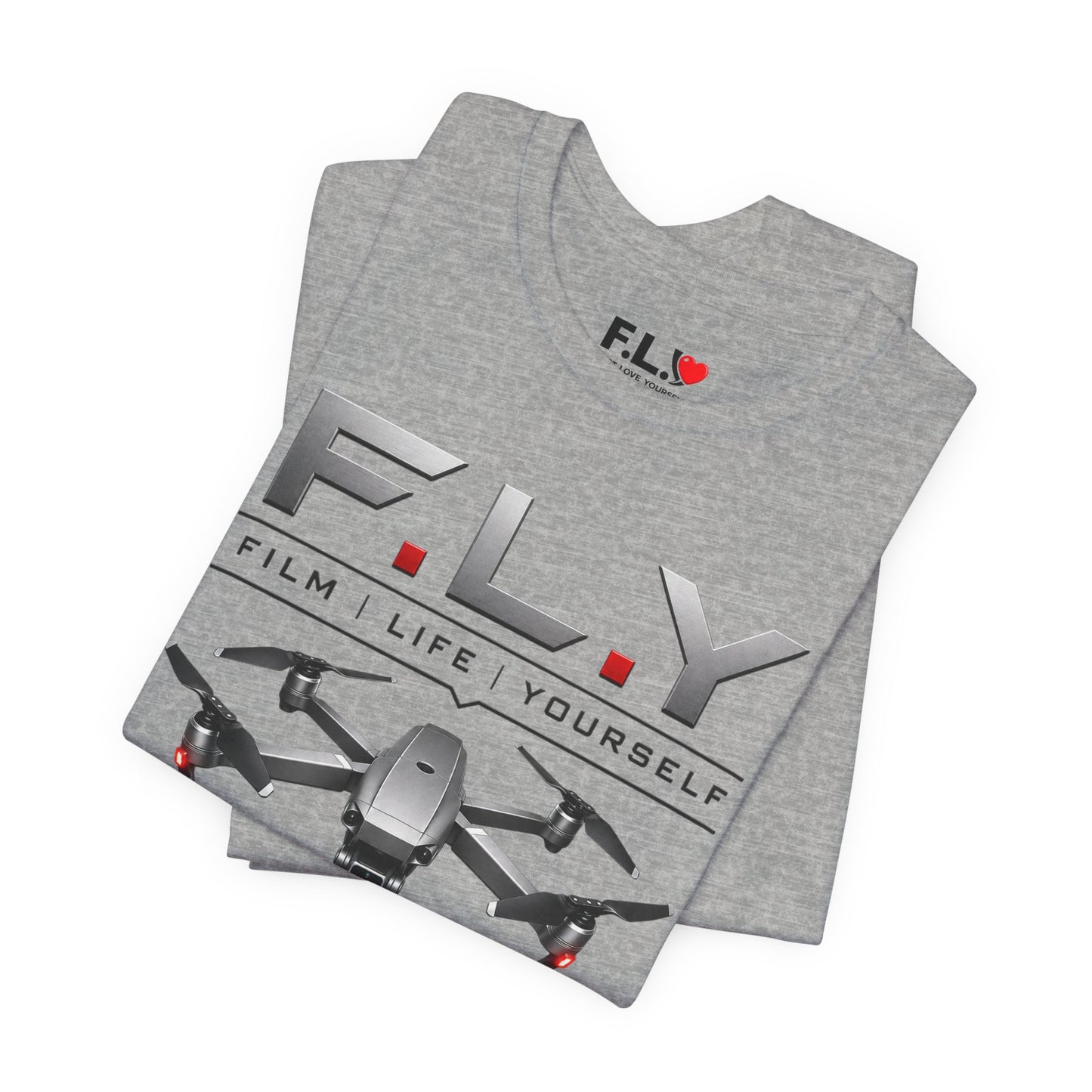 F.L.Y. Film Life Yourself Drone Statement T-Shirt