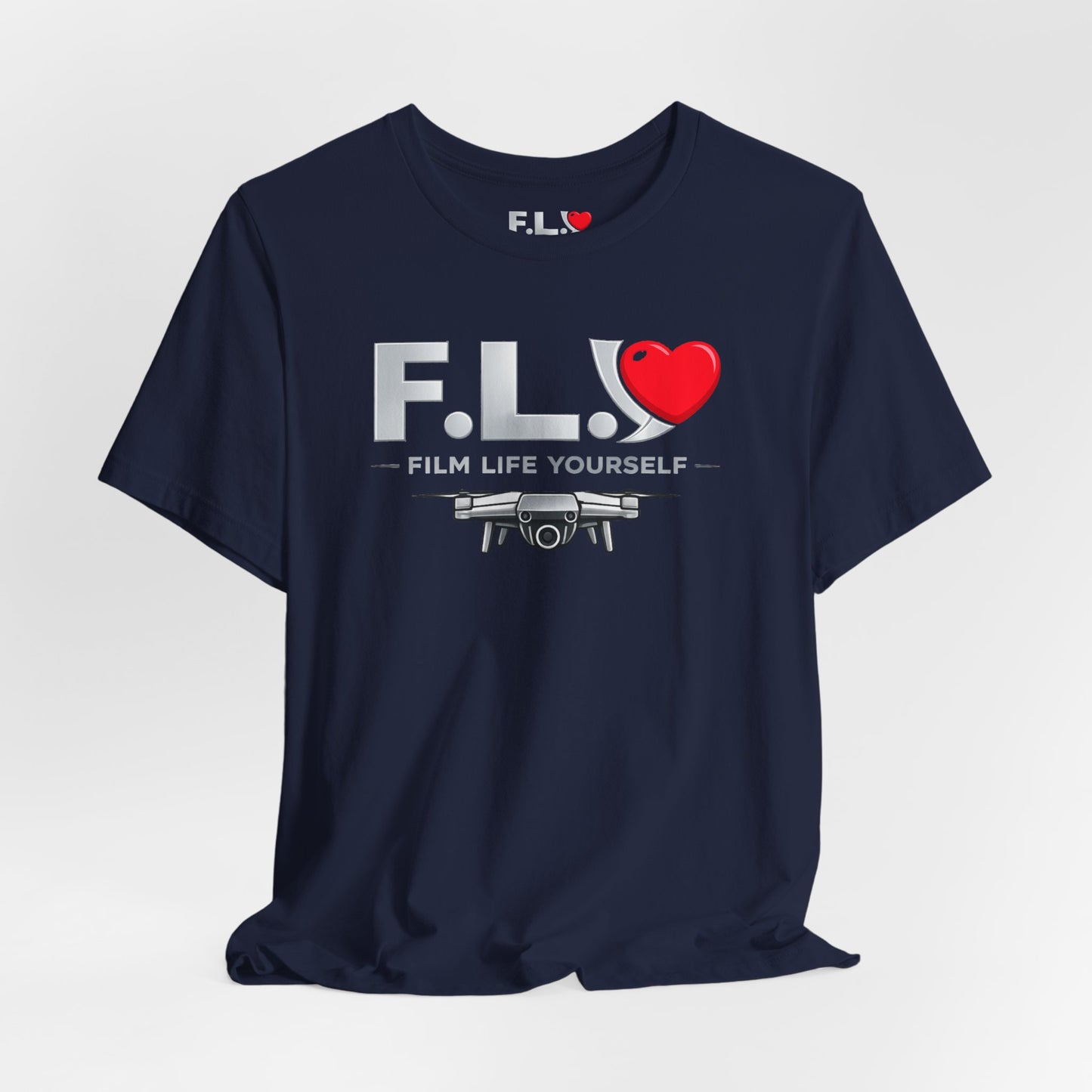 F.L.Y. Film Life Yourself Drone Statement T-Shirt