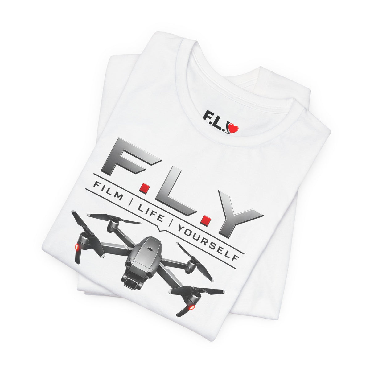 F.L.Y. Film Life Yourself Drone Statement T-Shirt