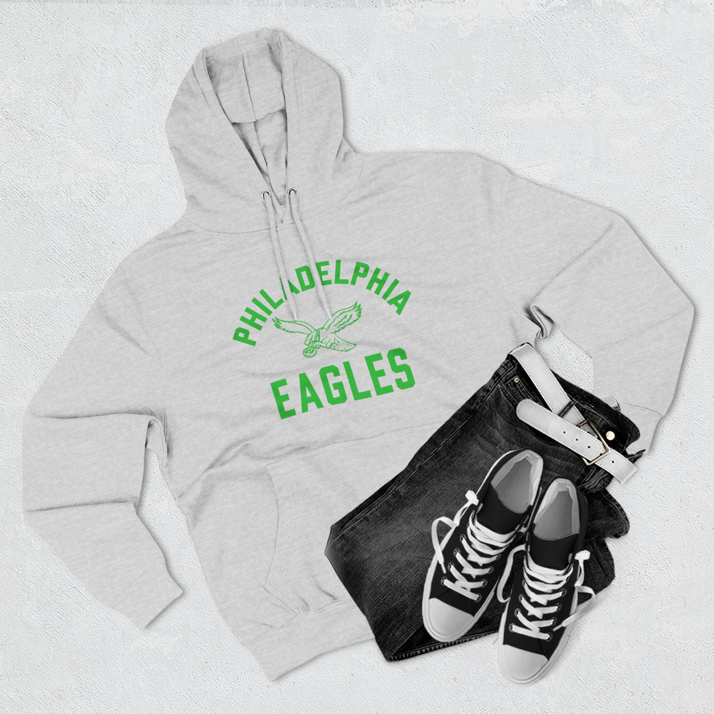 Philadelphia Eagles  — Vintage Pullover Hoodie