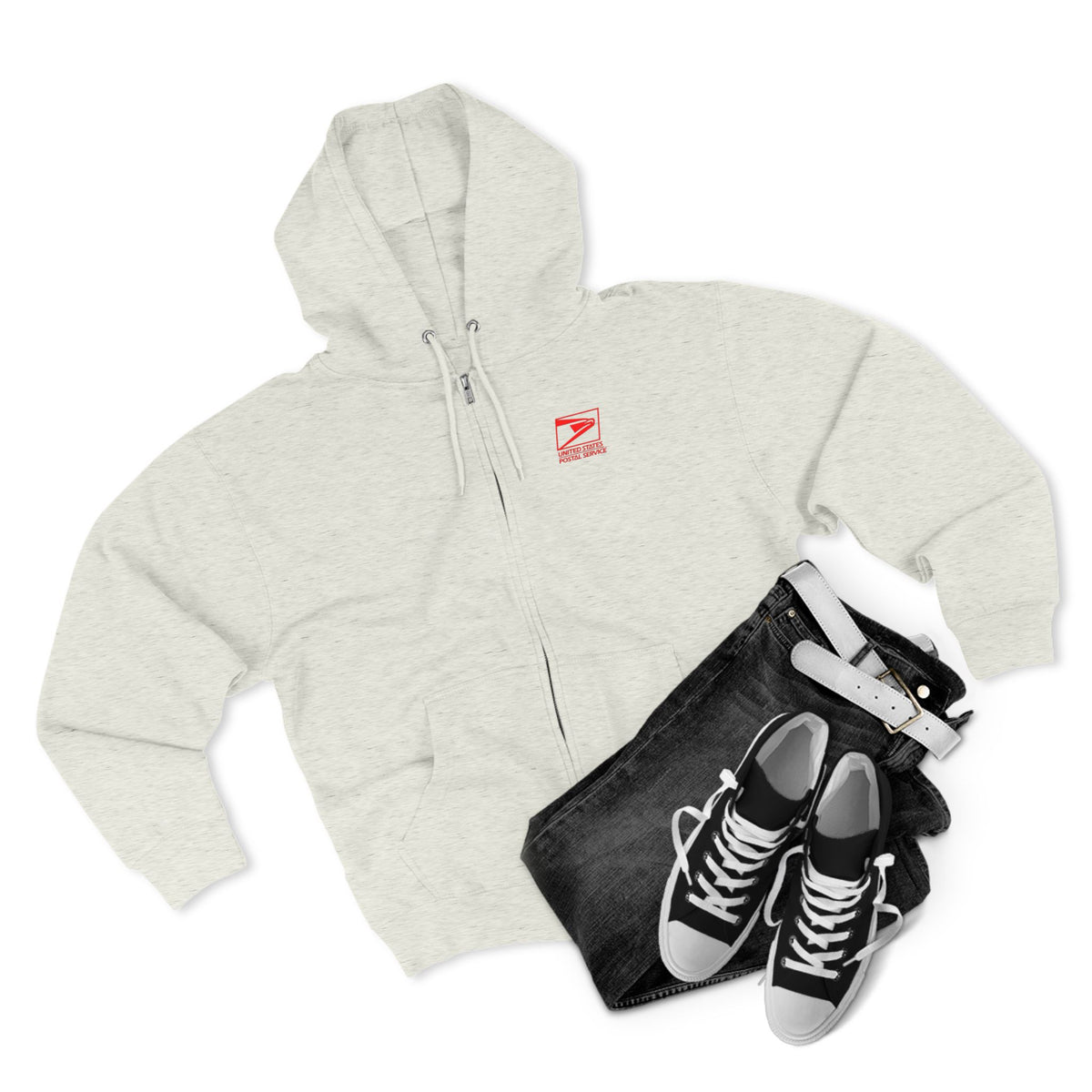 USPS Zip Up Hoodie