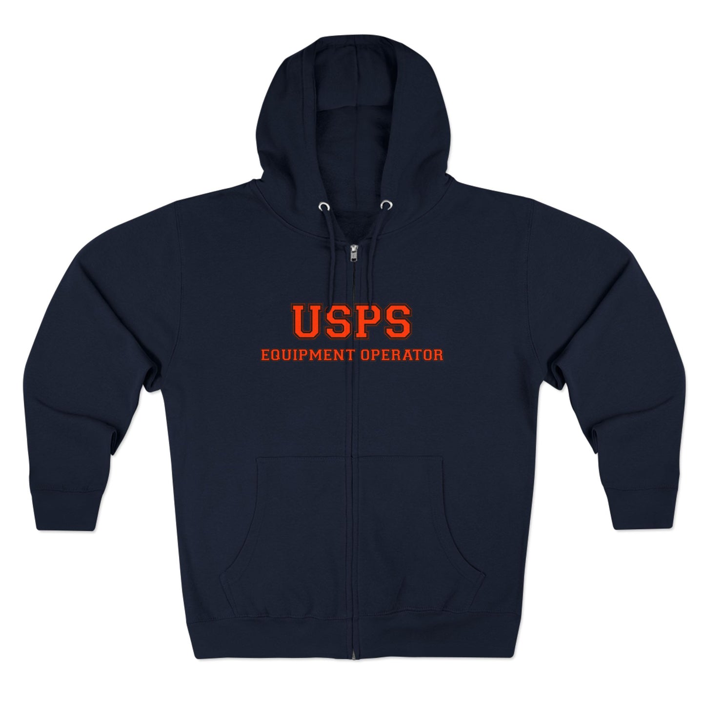 Zip Up Bidded Driver  Hoodie