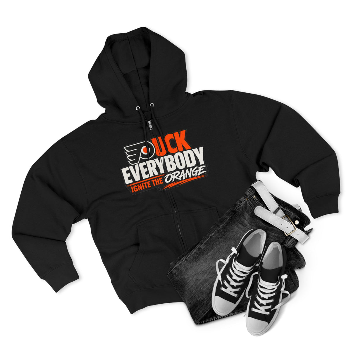 Puck Everybody Zip Up Hoodie