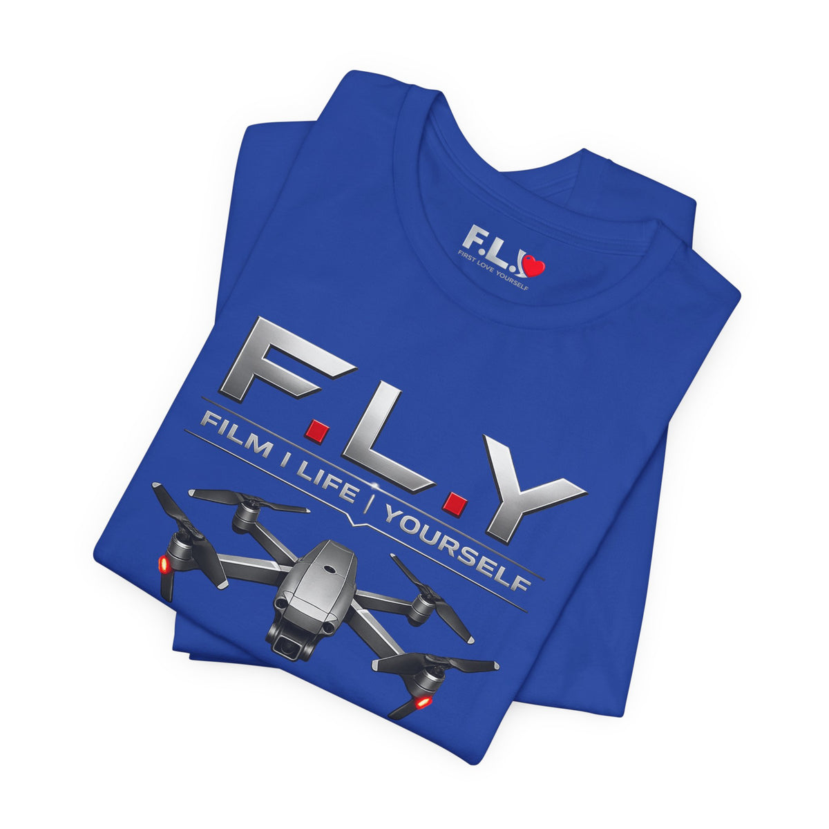 F.L.Y. Film Life Yourself Drone Statement T-Shirt