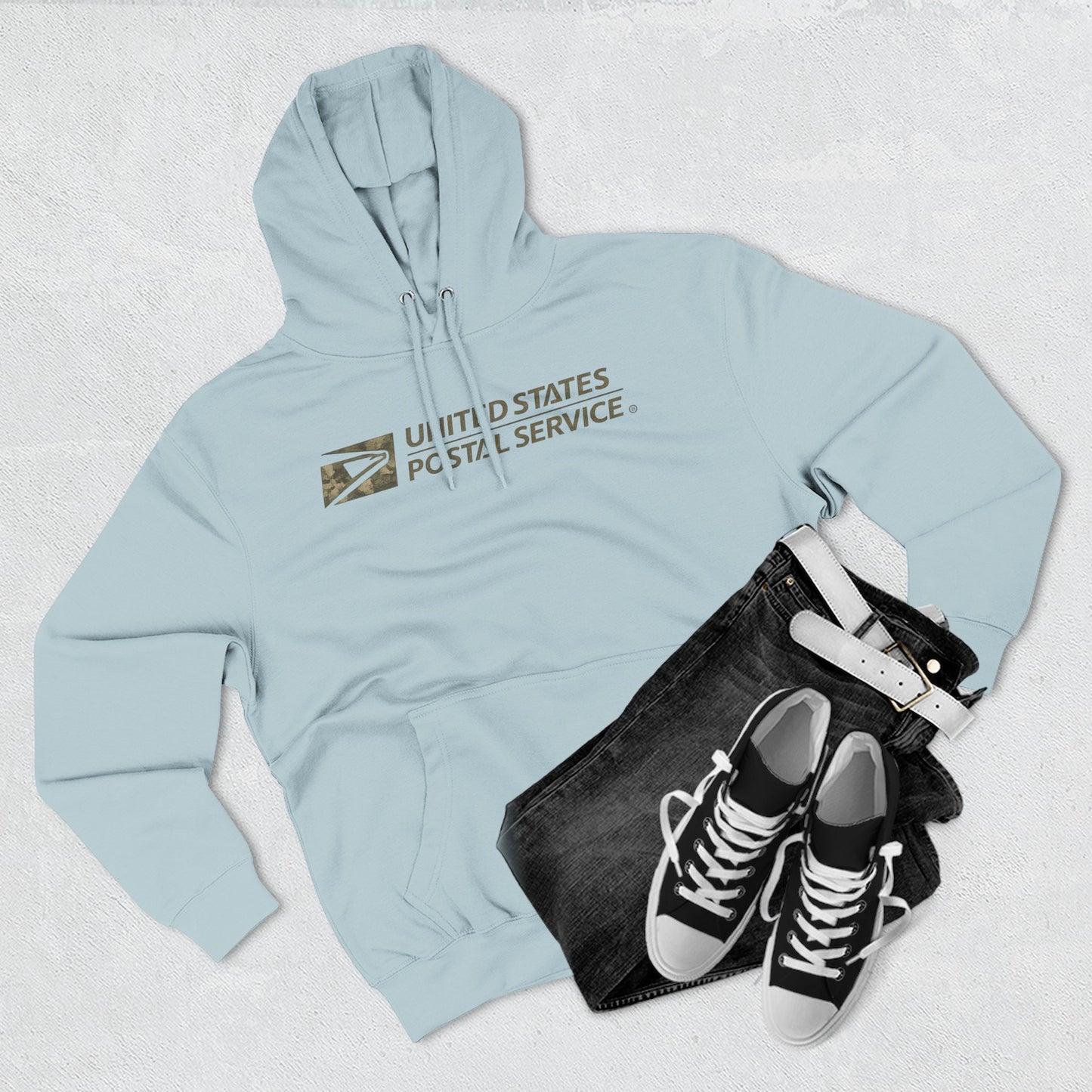 USPS Camo Logo Pullover Hoodie