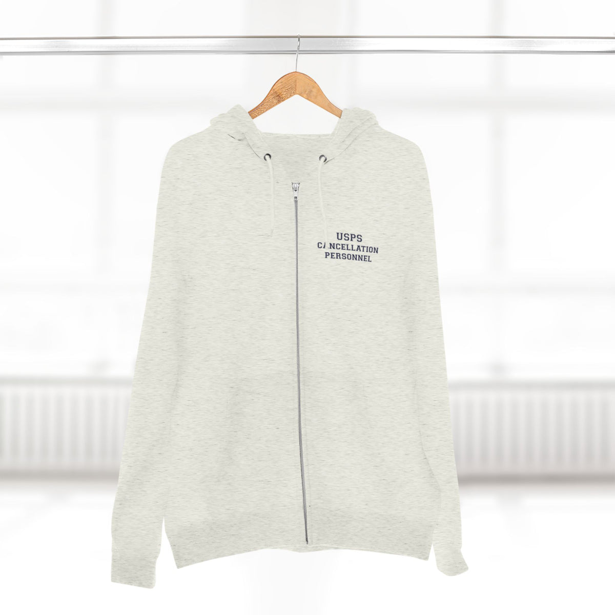 USPS Cancellation Personnel Zip Up Hoodie