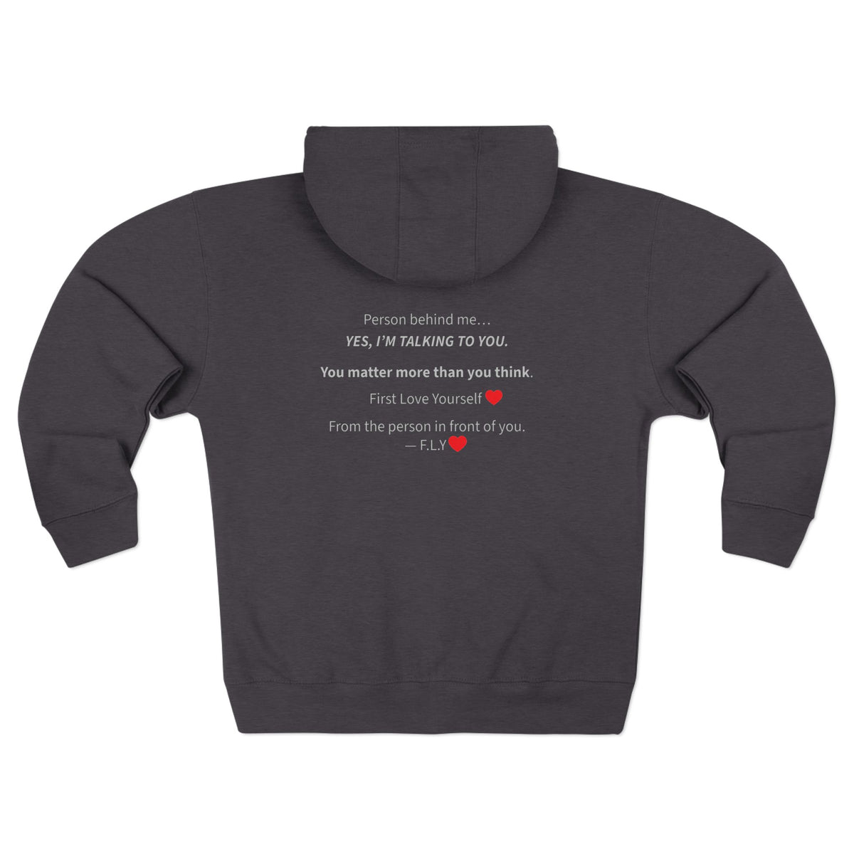 F.L.Y. Statement Zip Up Hoodie