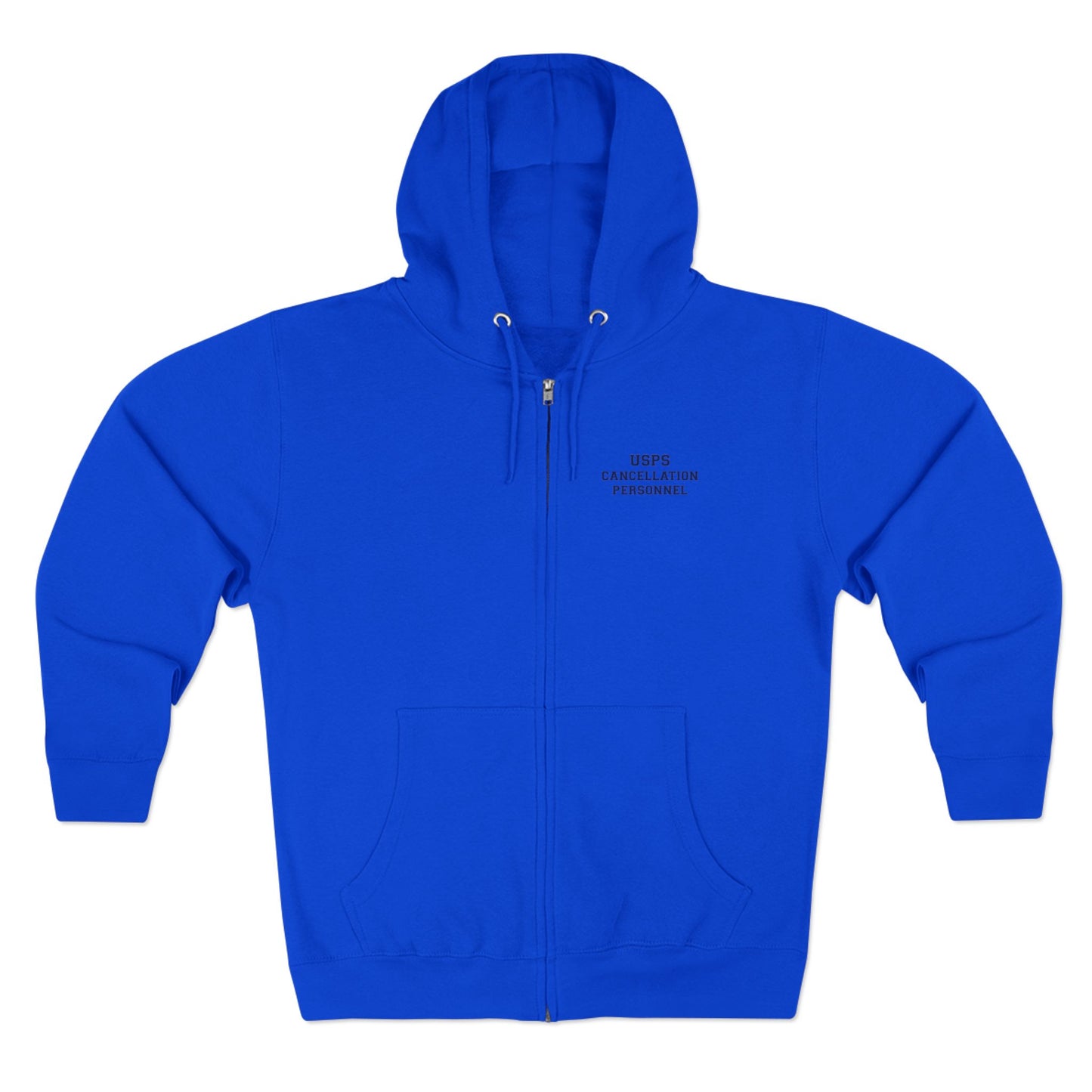 USPS Cancellation Personnel Zip Up Hoodie