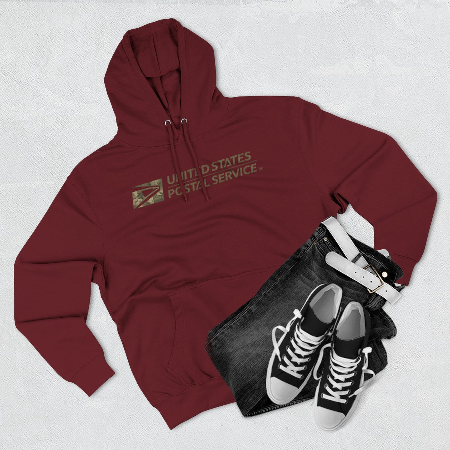 USPS Camo Logo Pullover Hoodie