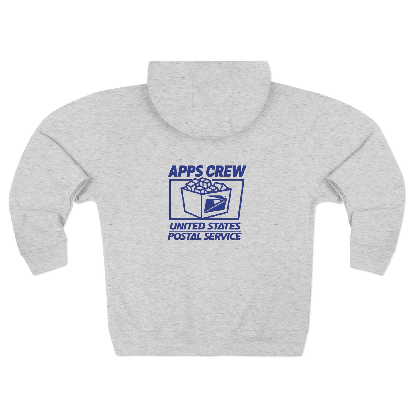 USPS Apps Crew  Zip Up Hoodie