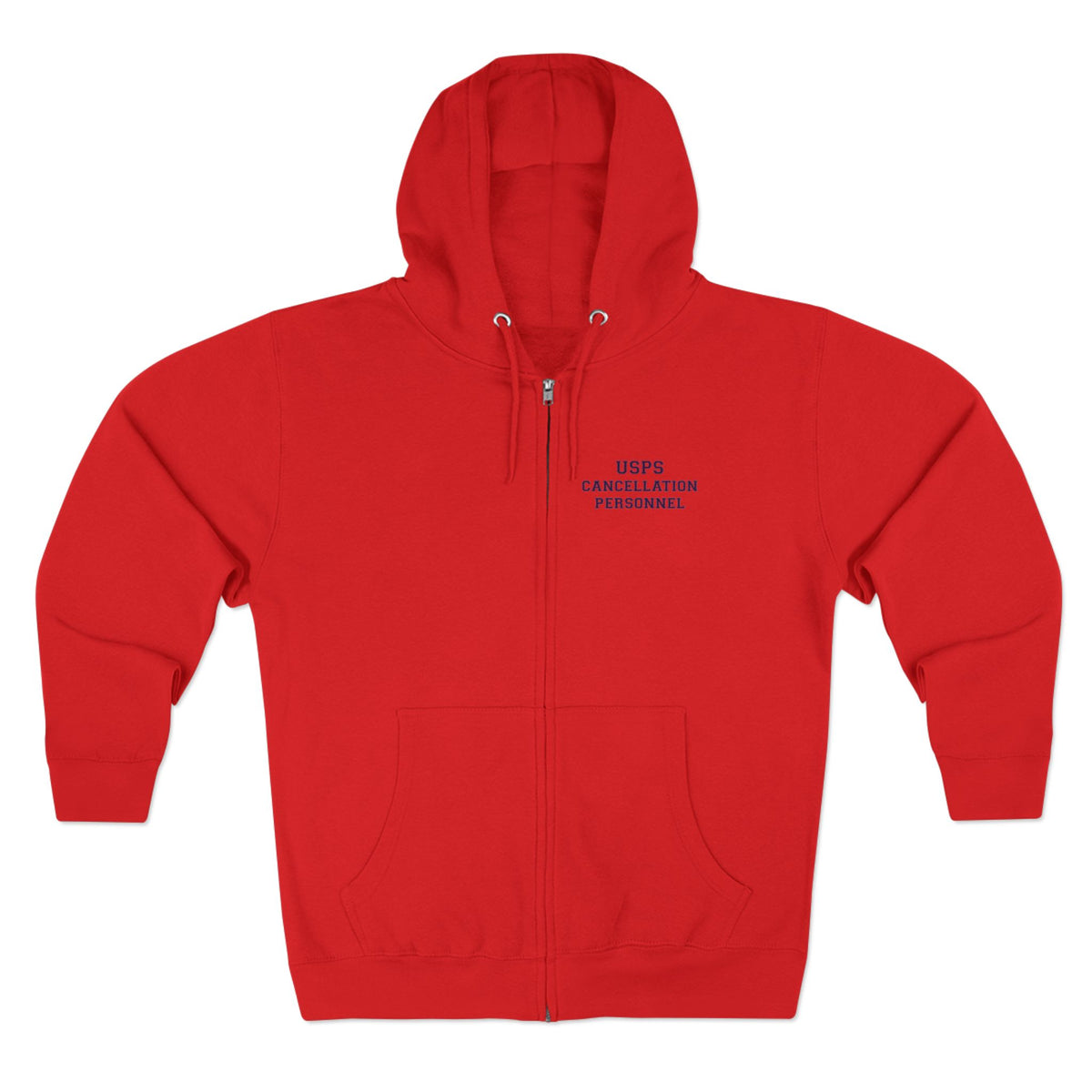 USPS Cancellation Personnel Zip Up Hoodie