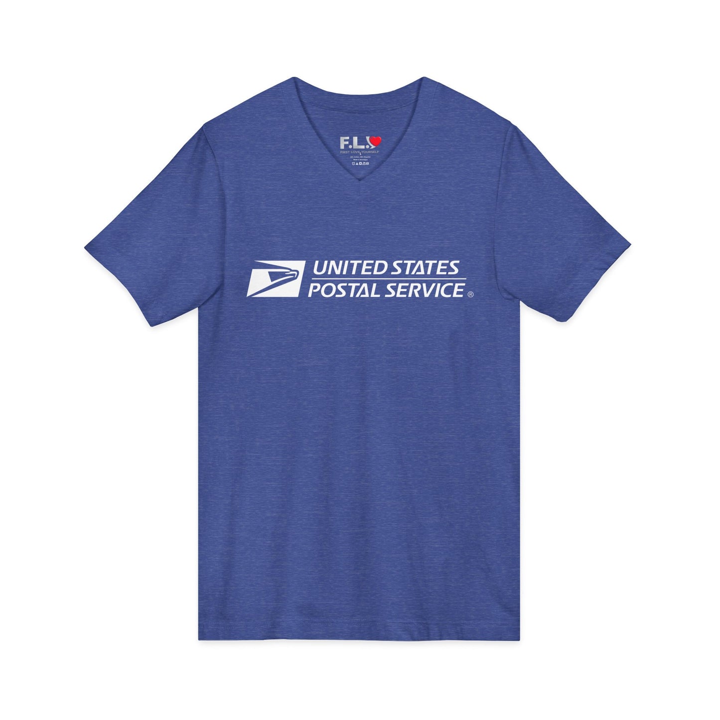USPS Logo Womens V-Neck Tee