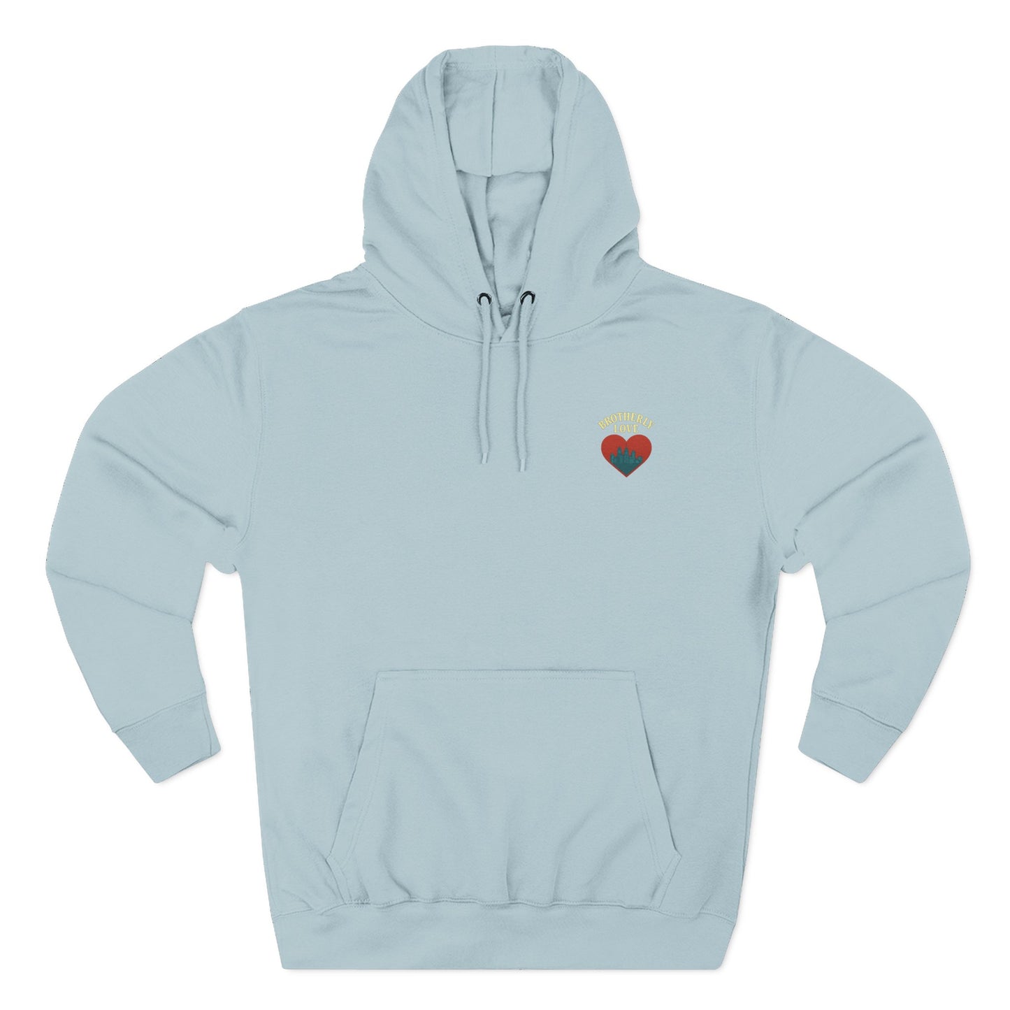 Brotherly Love Heart Skyline