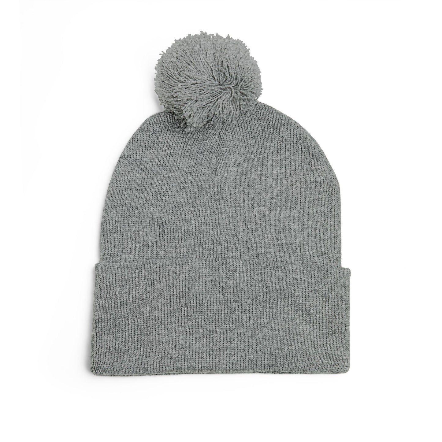 USPS Embroidered White Print Pom-Pom Beanie/Skully