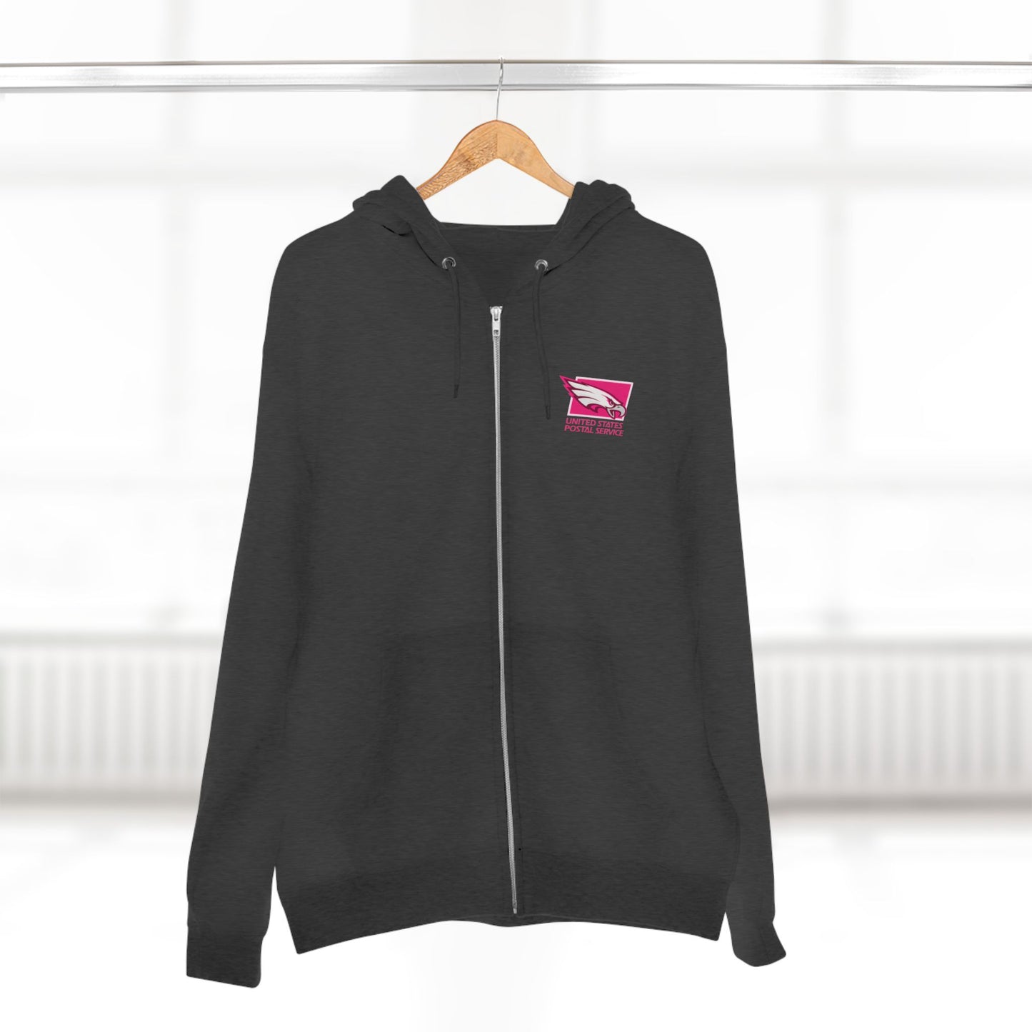 USPS Pink Eagles Zip Up Hoodie