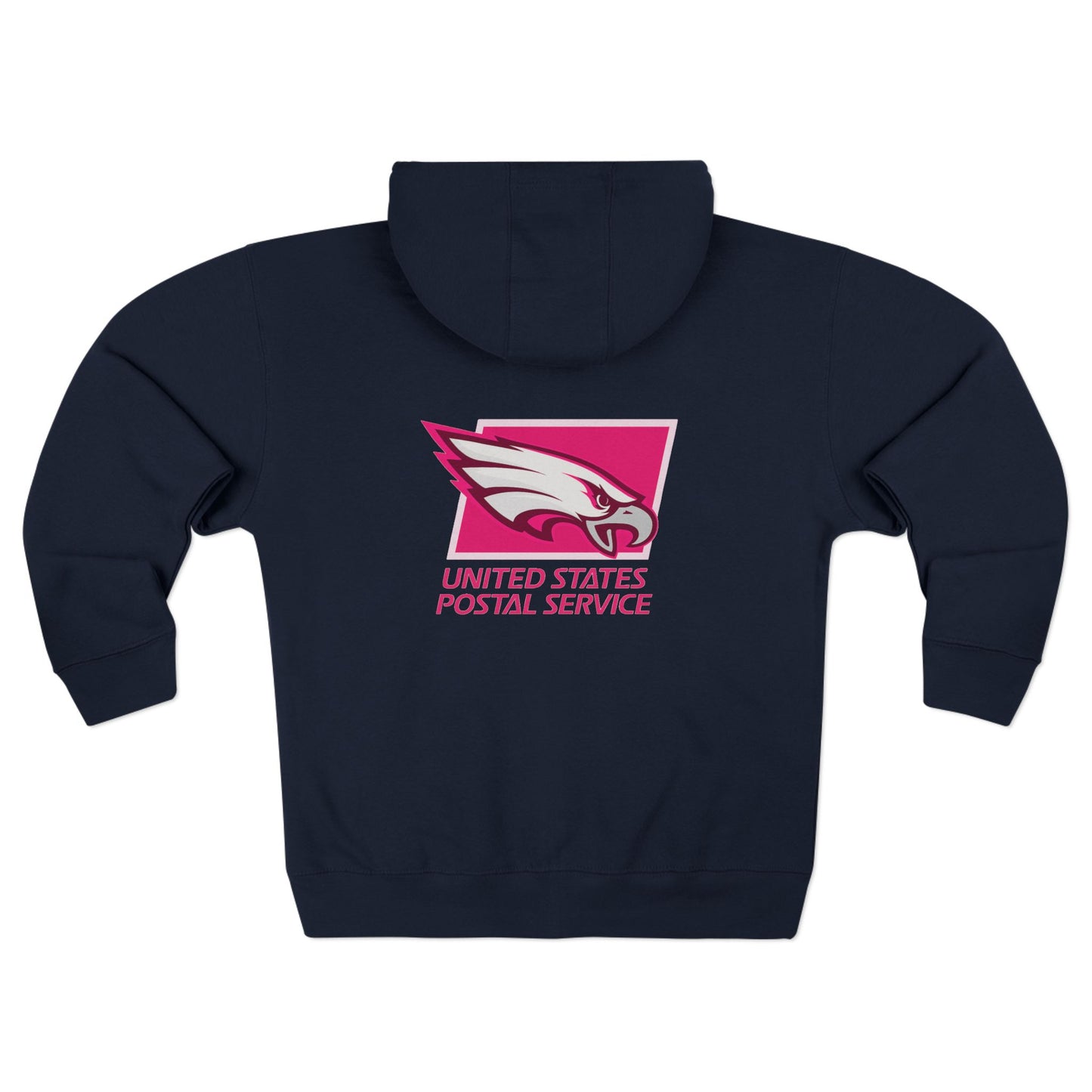 USPS Pink Eagles Zip Up Hoodie