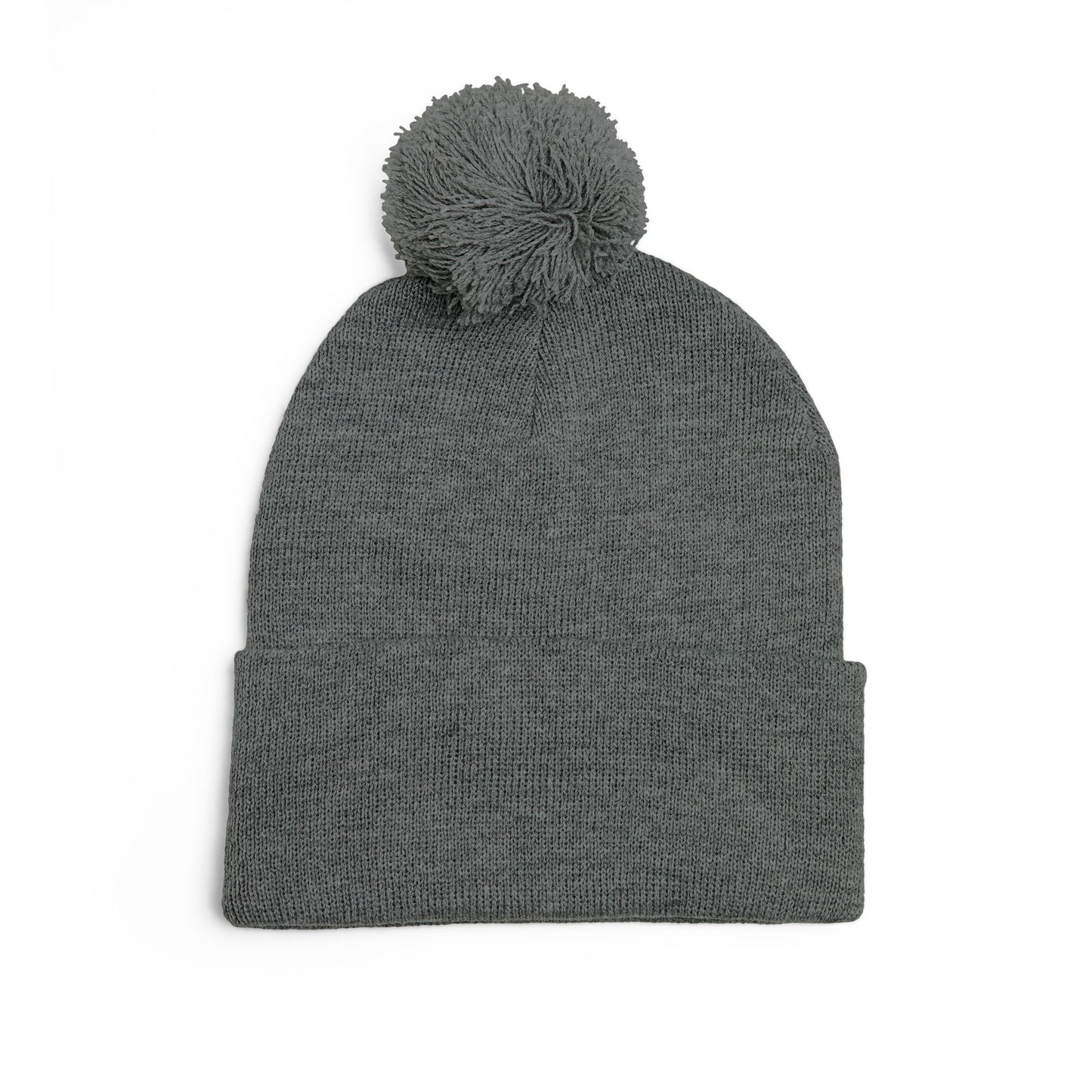 USPS Embroidered White Print Pom-Pom Beanie/Skully