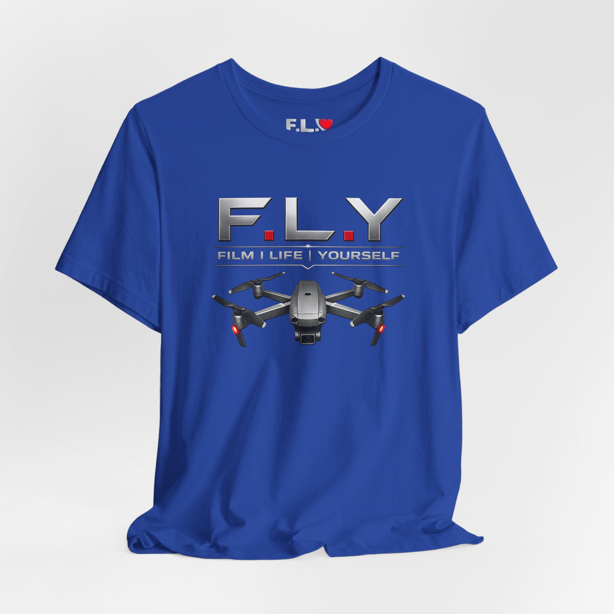 F.L.Y. Film Life Yourself Drone Statement T-Shirt