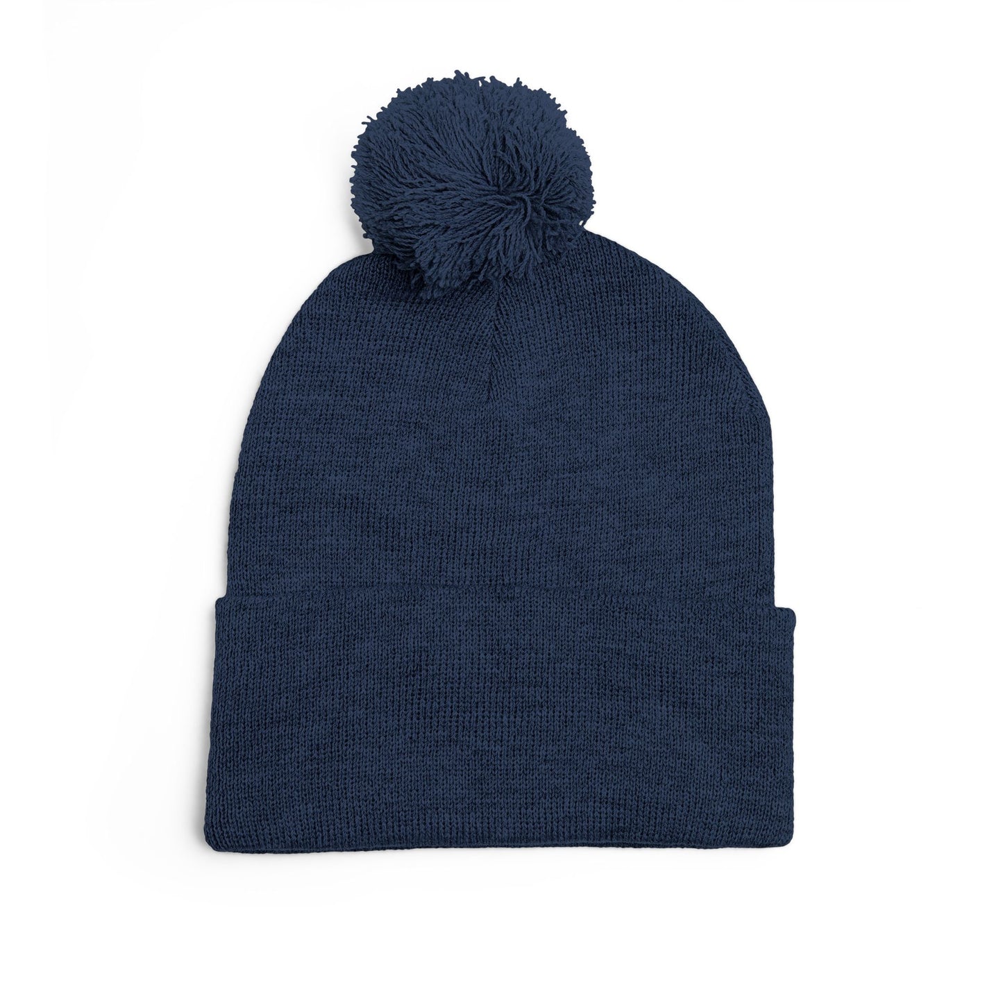 USPS Embroidered White Print Pom-Pom Beanie/Skully