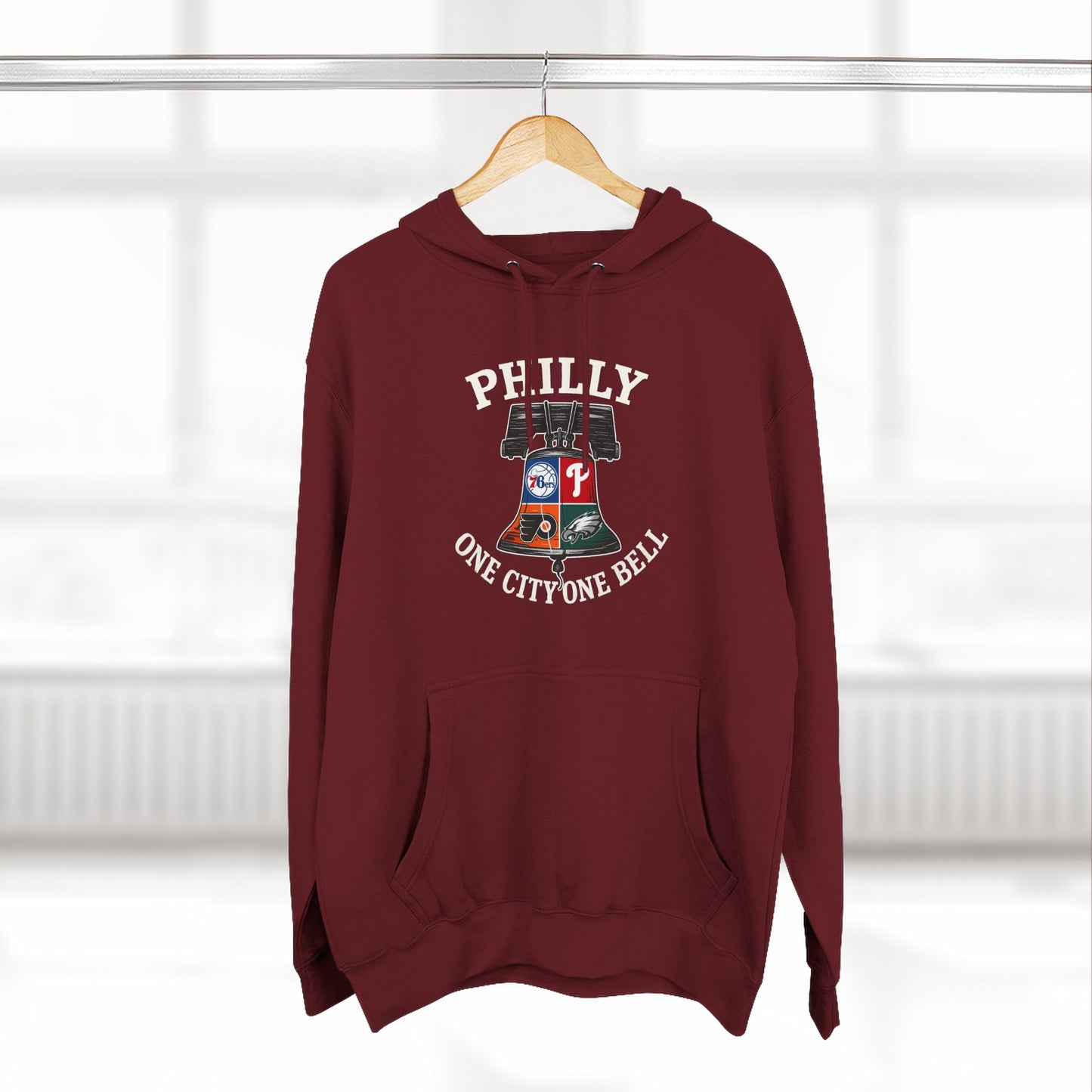 Philly One City One Bell Pullover Hoodie