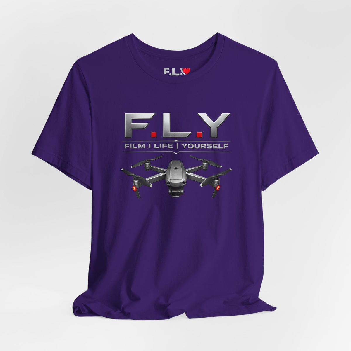 F.L.Y. Film Life Yourself Drone Statement T-Shirt